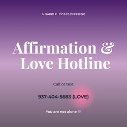 Need a little love today? Call or text: 937-404-5683